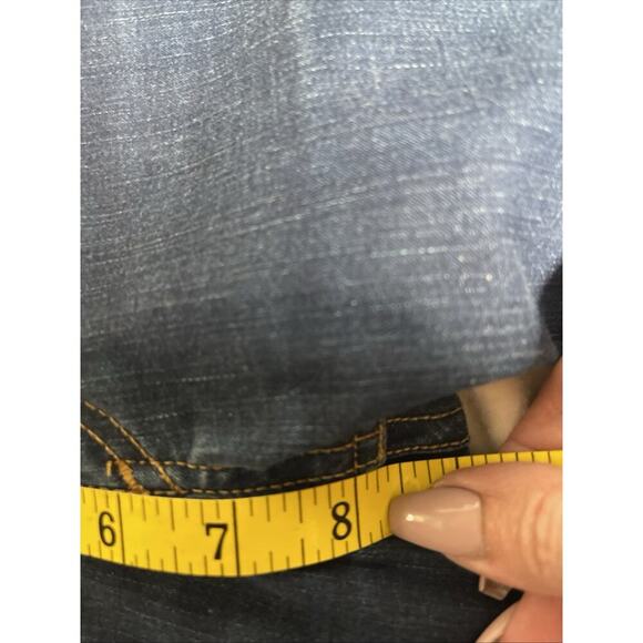 Rag & Bone Skinny Jeans Woodford Blue Size 27- Slightly Distressed - Picture 4 of 5